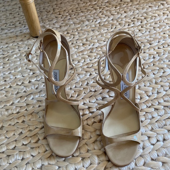 Jimmy Choo Lang 100 Sandals - Picture 2 of 7